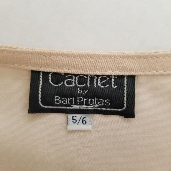 Vintage Cachet Linen Look Spaghetti Strap Mini Dress & Embroidered Jacket - Picture 14 of 15